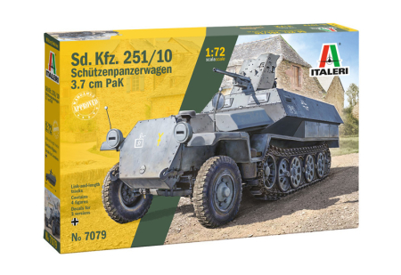 PACHETE - Italeri 7079 - 1:72 Sd.Kfz. 251/10