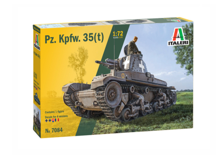 Kituri machete - Italeri 7084 - 1:72 Pz.Kpfw. 35 (t)