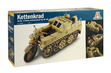 PACHETE - Italeri 7404 - 1:9 German Sd.Kfz. 2 KETTENKRAD