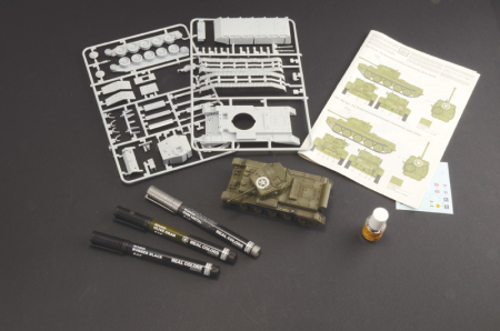 Italeri 75004 - 1:56 British Cruiser Tank Cromwell Mk.Iv - Starter Set Easy Paint [1]