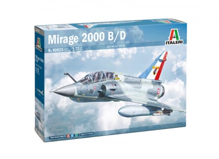 Kituri machete - Italeri 90023 - 1:72 French Fighter Aircraft Dassault Mirage 2000 B/D