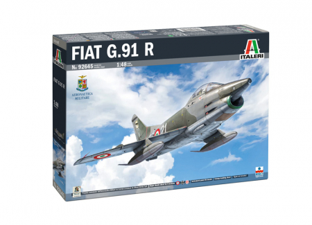 Kituri machete - Italeri 92645 - 1:48 Italian Jet Fighter Aircraft Fiat G.91 R