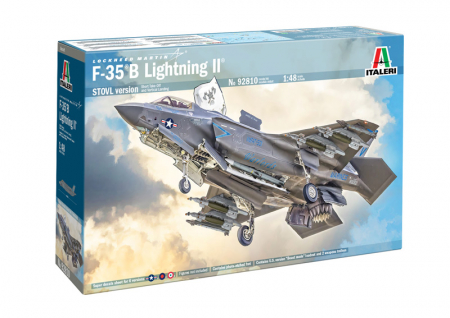 Kituri machete - Italeri 92810 - 1:48 American Fighter Lockheed Martin F-35B Lightning II
