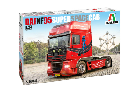 Noutati - Italeri 93834 - 1:24 DAF XF 95 Super Space Cab