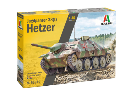 Noutati - Italeri 96531 - 1:35 German Tank Jagdpanzer 38(t) Hetzer