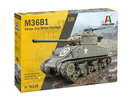 Noutati - Italeri 96538 - 1:35 American Tank Destroyer 90mm GMC M36B1