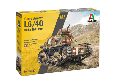 Kituri machete - Italeri 96553 - 1:35 Italian Light Tank Carro Armato L6/40