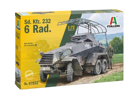 Noutati - Italeri 97032 - 1:72 German Heavy Armored Car Sd.Kfz. 232 6 Rad.