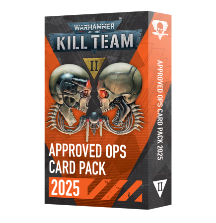 Wargames & Boardgames - Kill Team: Approved Ops Cards 2025 (Eng)