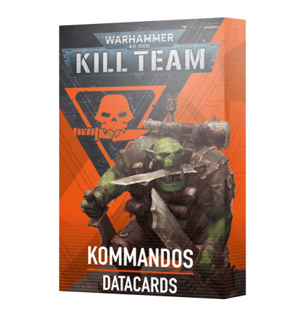 KILL TEAM - Kill Team Datacards: Kommandos (Eng)
