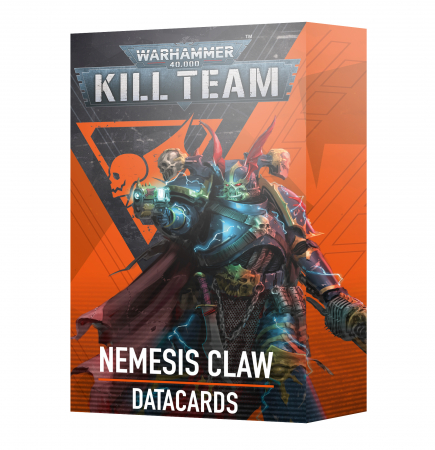 KILL TEAM - Kill Team Datacards: Nemesis Claw (Eng)