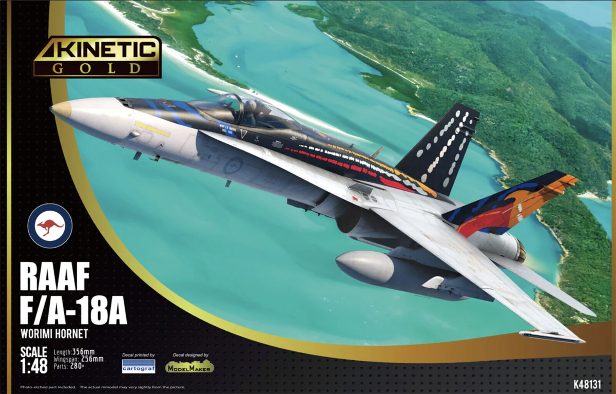 Aero militare - Kinetic 48131 - 1:48 RAAF F-18A WORIMI HORNET