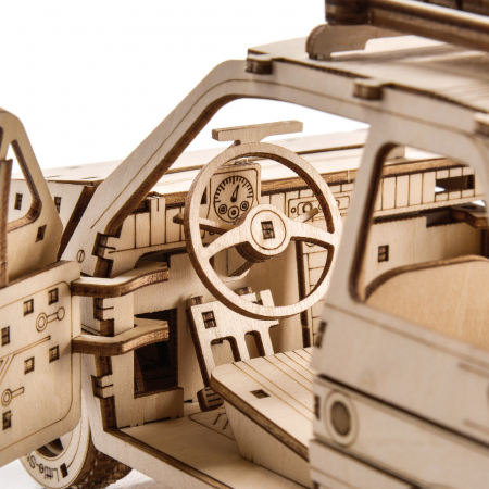 Little Story Wooden Model 3D Puzzle - Fiat 126P [6]