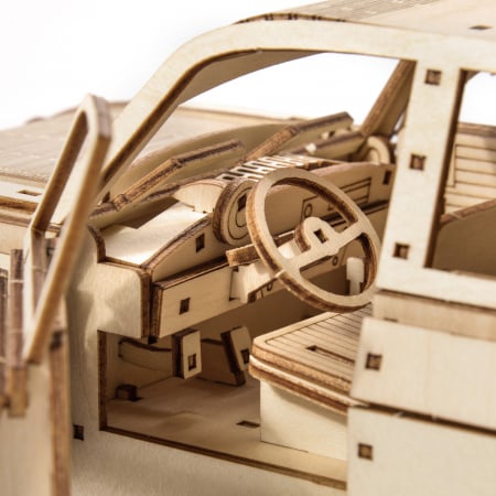 Little Story Wooden Model 3D Puzzle - FSO Syrena 105 [6]