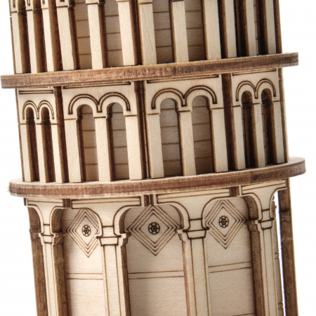Little Story Wooden Model 3D Puzzle - Leaning Tower of Pisa [2]