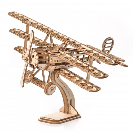 Puzzle 3D - Little Story Wooden Model 3D Puzzle - Triplane