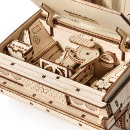 Little Story Wooden Model 3D Puzzles DIY - FSO Polonez 1500 [6]