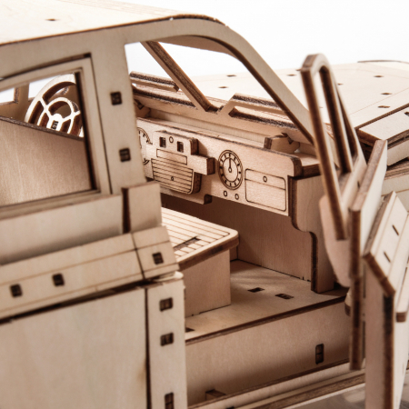 Little Story Wooden Model 3D Puzzles DIY - FSO Warszawa [5]