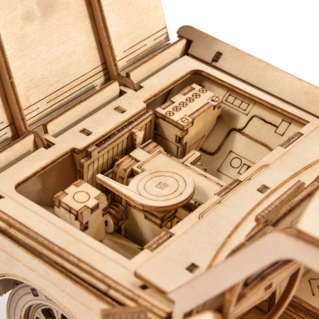 Little Story Wooden Puzzle 3D Model - FSO Fiat 125p [5]