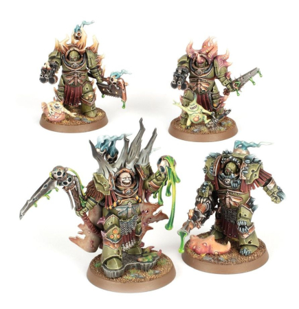 Warhammer Exclusives & Online Only - Lord Flethius & Tainted Cohort (ENG)