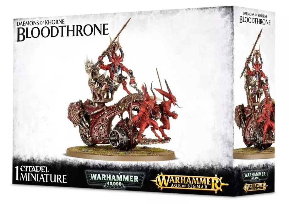 Wargames & Boardgames - Chaos Demons Bloodthrone