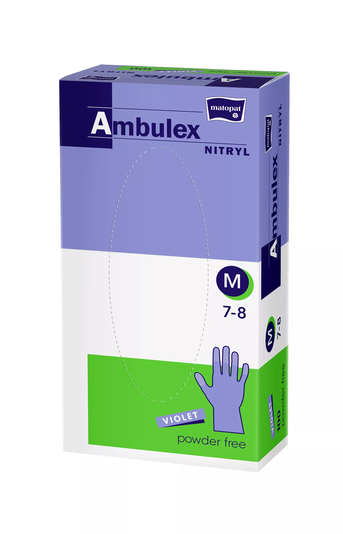 Accesorii aerograf - Manusi nitril nepudrate M (100buc)