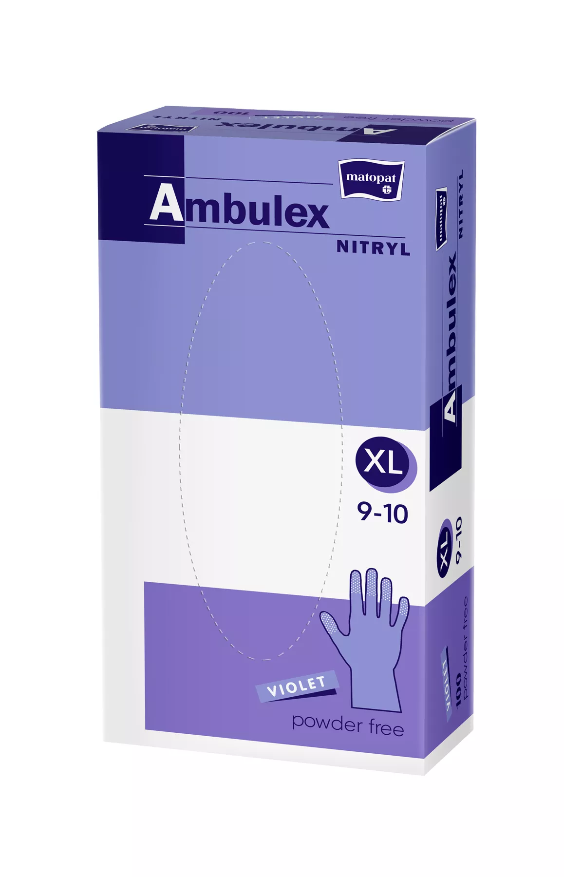 Accesorii aerograf - Manusi nitril nepudrate XL (100buc)
