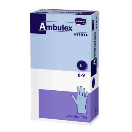 Accesorii aerograf - Manusi nitril nepudrate L (100buc)