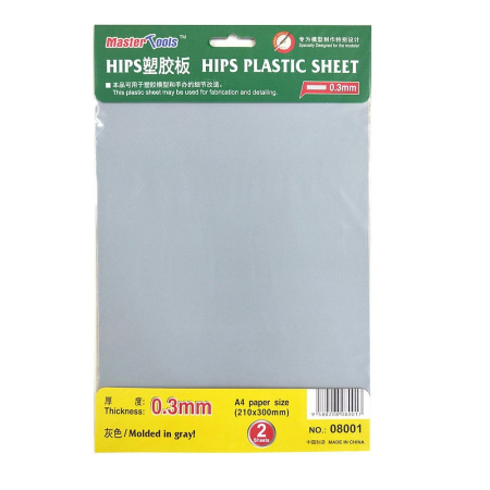 Altele - MasterTools - 0,3MM STYRENE SHEET