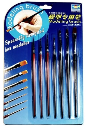 Pensule - Modeling Brush (7pcs set )