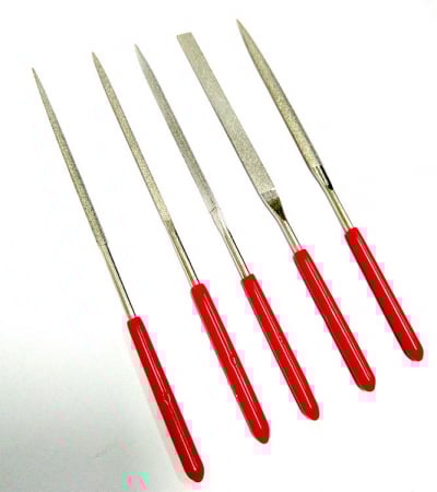 Slefuire & Abrazive - Master Tools 09965 - Assorted Diamond Files Set (Grit Size:150#) -  3 X 140 Mm
