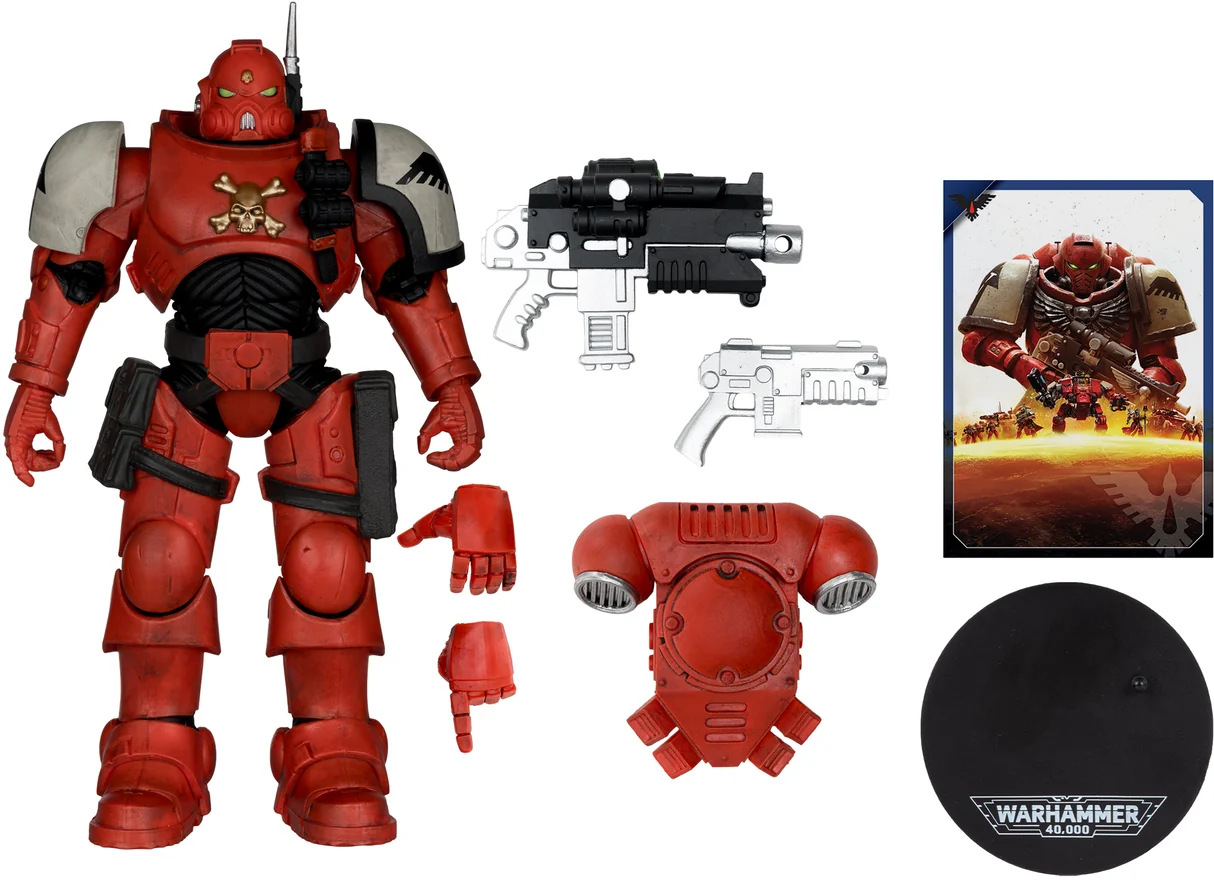 McFarlane - Warhammer 40,000 Blood Ravens Sergeant Infiltrator (Dawn of War 4) 7-inch Action Figure [1]
