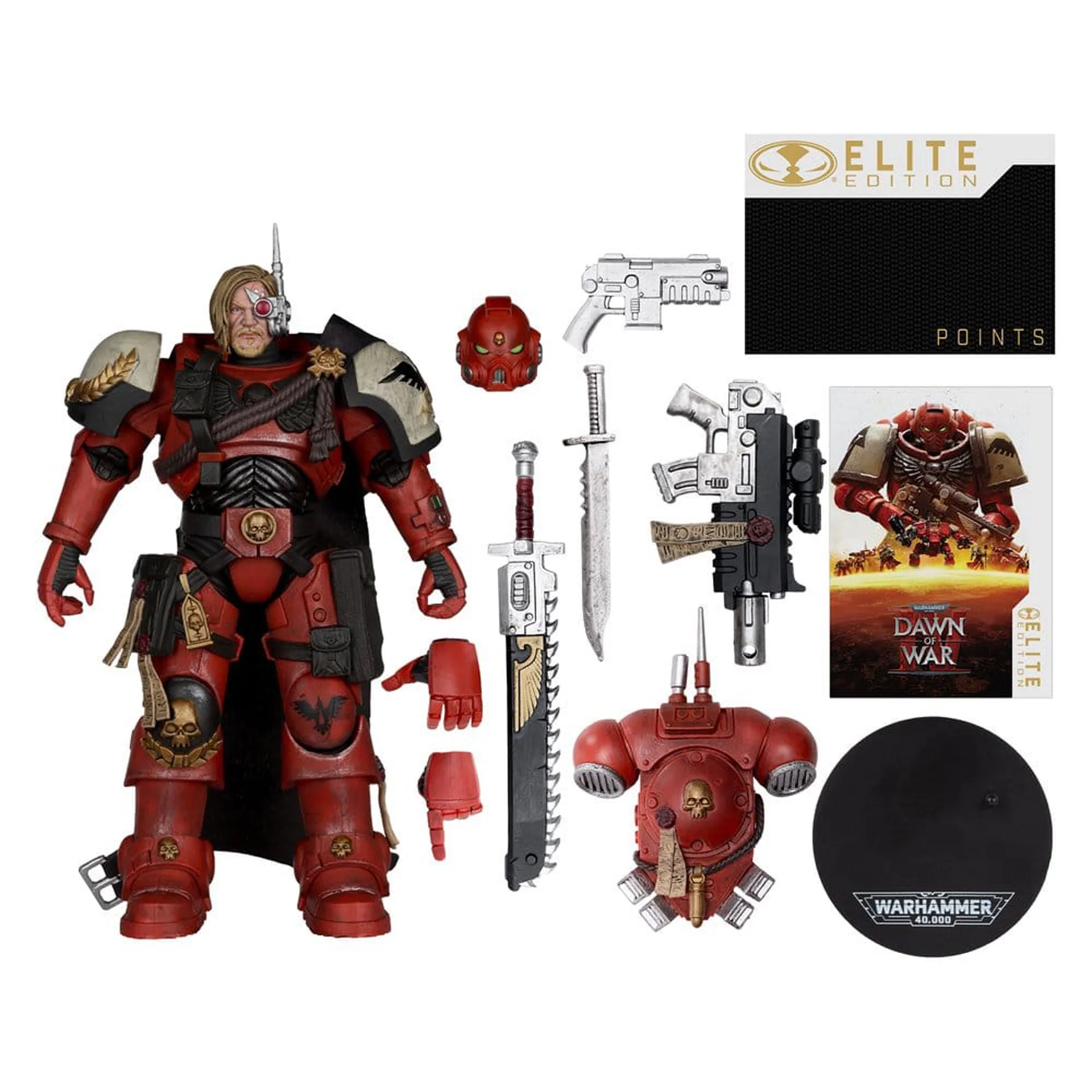 McFarlane - Warhammer 40,000 Dawn of War 4 Captain Cyrus in Phobos Armour Elite Edition 7-inch Action Figure [2]