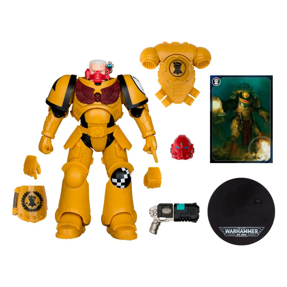 McFarlane - Warhammer 40,000 Intercessor Sergeant (Imperial Fist) Gold Label 7-inch Action Figure [1]