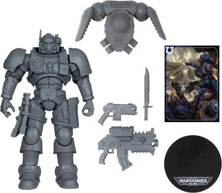 McFarlane - Warhammer 40,000 Lieutenant in Phobos Armour (Space Marine) Artist Proof 7-inch Action Figure [1]