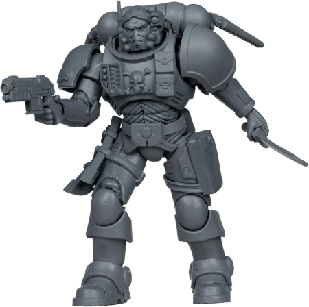 Figurine Colectionabile - McFarlane - Warhammer 40,000 Lieutenant in Phobos Armour (Space Marine) Artist Proof 7-inch Action Figure