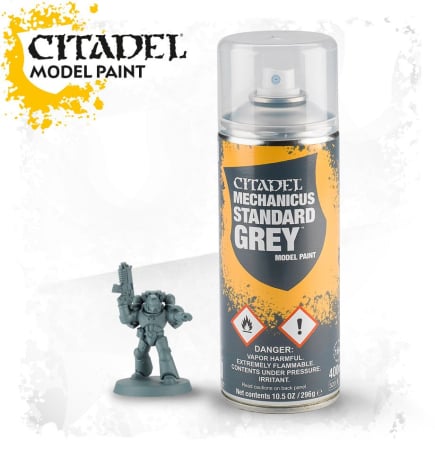 Spray - Mechanicus Standard Grey Primer - 400 Ml Spray