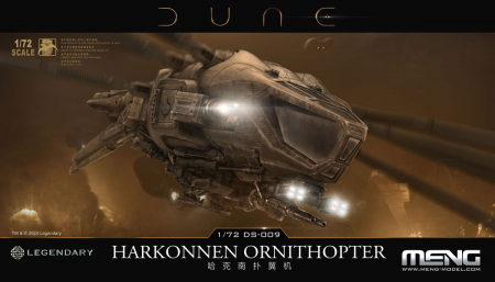 Space / Sci-Fi - MENG - 1:72 Dune Harkonnen Ornithopter
