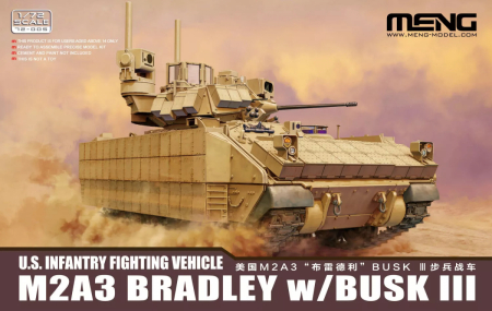Noutati - MENG - 1:72 U.S. Infantry Fighting Vehicle M2A3 Bradley w/BUSK III