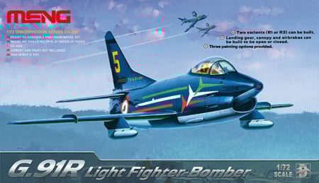 Avioane - MENG DS-004 - 1:72 G.91R Light Fighter Bomber
