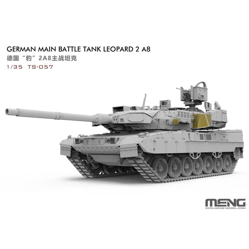 Meng TS-057 - 1:35 German Main Battle Tank Leopard 2A8 [3]