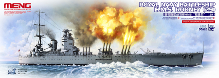 Navo - MENG PS-001 - 1:700 Royal Navy Battleship H.M.S. Rodney (29)