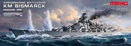 Navo - MENG - 1:700 Kriegsmarine Battleship KM Bismarck