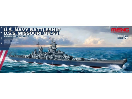 Navo - MENG PS-004 - 1:700 U.S. Navy Battleship U.S.S. Missouri (BB-63)