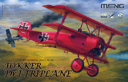 Aero militare - MENG QS-002 - 1:32 Fokker Dr.I. Triplane "Red Baron"