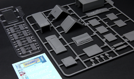 MENG SPS-018 - 1:35 Vending Machine & Dumpster Set [1]