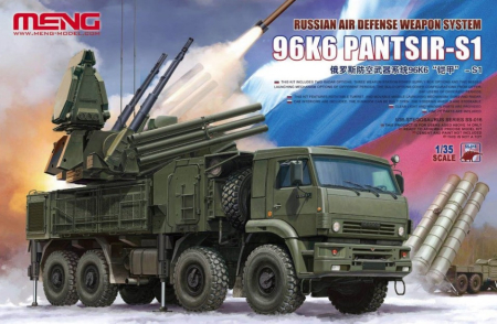Kituri machete - MENG SS-016 - 1:35 Russian Air Defense Weapon System 96K6 PANTSIR-S1