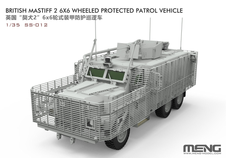 MENG - SS012 1:35 British Mastiff 2 6X6 Wheeled Protected Patrol Vehicle [1]