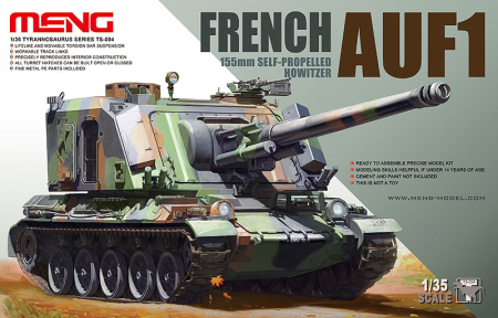 Kituri machete - MENG TS-004 - 1:35 French Auf1 155mm Self-Propelled Howitzer