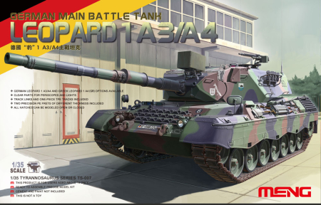 Kituri machete - MENG TS-007 - 1:35 German Main Battle Tank Leopard 1 A3/A4